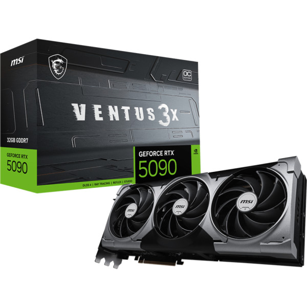 Фото - Відеокарта MSI NVIDIA GeForce RTX 5090 32G VENTUS 3X OC