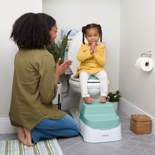 Фото - Горщик дитячий Ingenuity підставка 3 в 1 Prepare to Potty (17143)