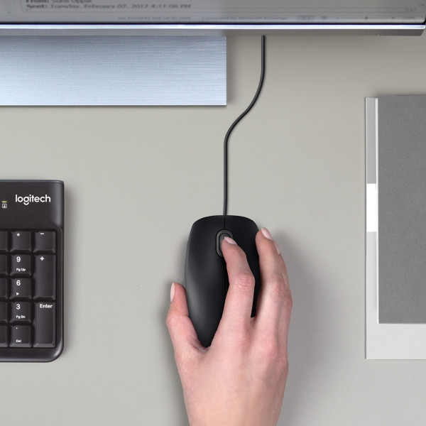 Фото - Миша дротова Logitech B100 (910-003357)