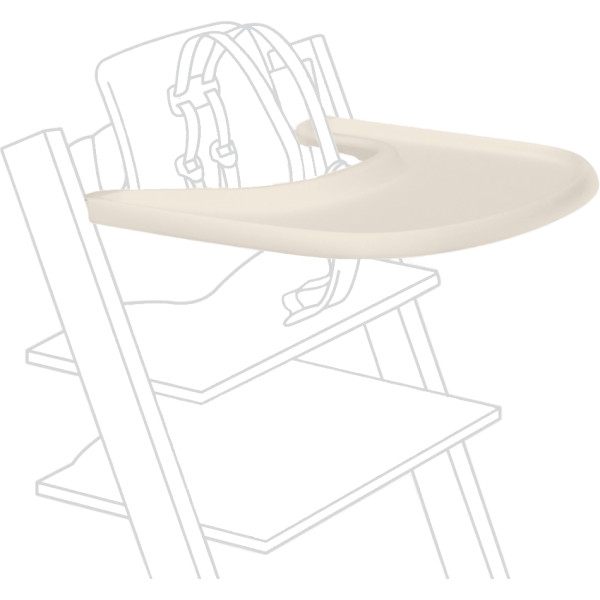 Фото - Поднос к стульчику для кормления Stokke Tray Vanilla White (428505)