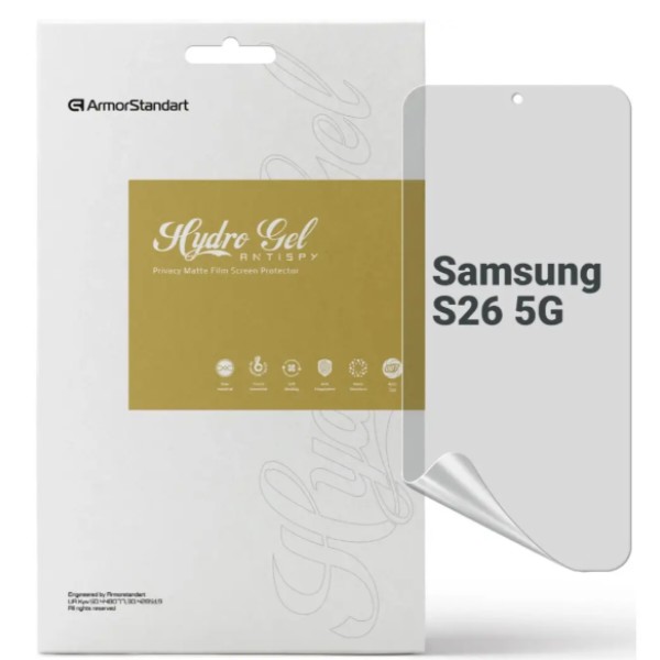 Фото - Защитная пленка для смартфона Armorstandart Anti-spy for Samsung S26 FE 5G (ARM91712) Фото - Защитная пленка для смартфона Armorstandart Anti-spy for Samsung S26 FE 5G (ARM91712)