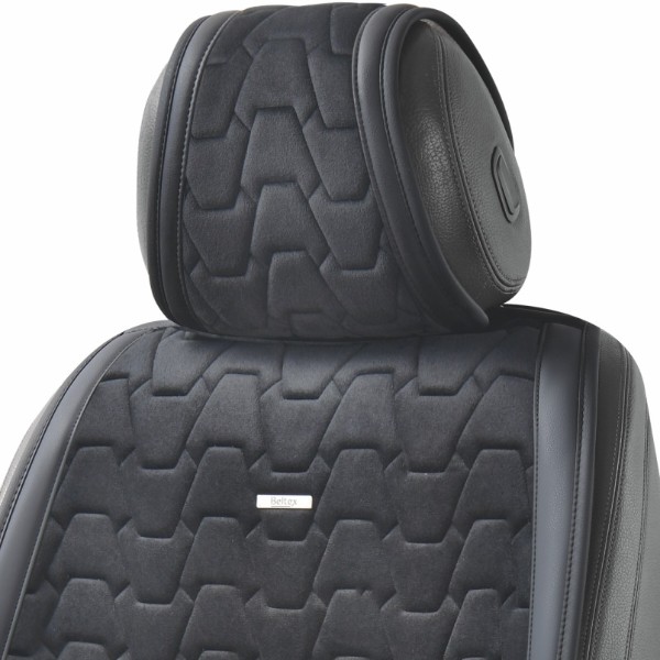 Фото - Накидка на спинку переднего сиденья автомобиля Beltex Chicago, black 2 шт. (BX85150)