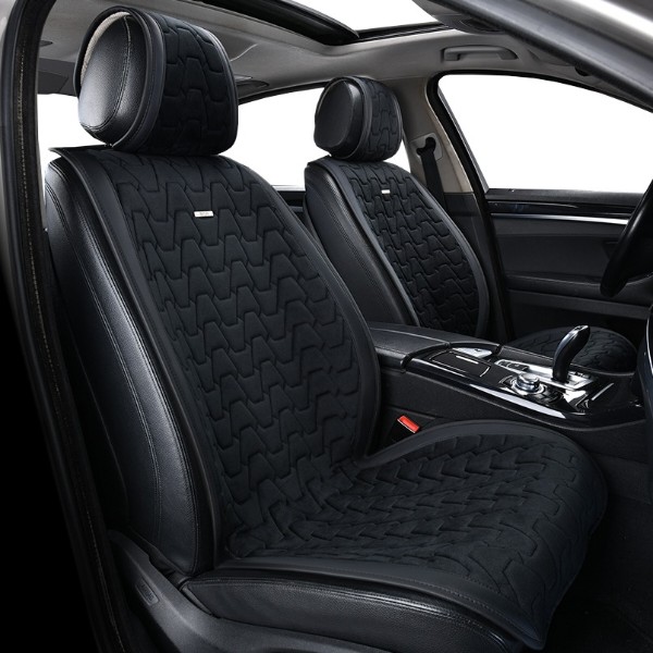 Фото - Накидка на спинку переднего сиденья автомобиля Beltex Chicago, black 2 шт. (BX85150)