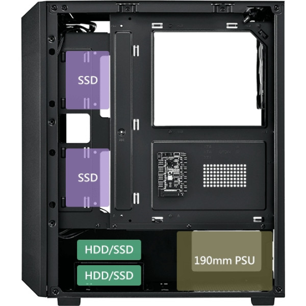 Фото - Корпус FSP CMT218AB без БП ATX Black