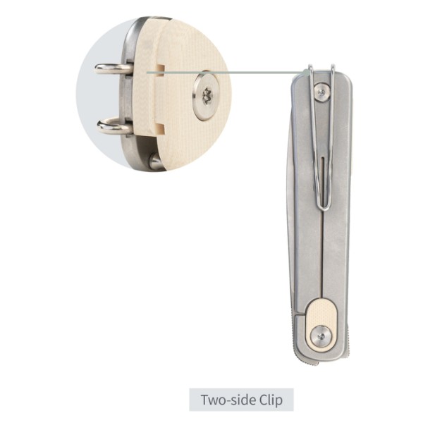 Фото - Нож туристический SRM 135L-GT White