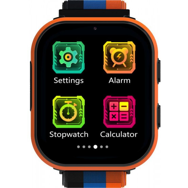 Фото - Дитячий годинник Gelius GP-PK008 (Rainbow) GPS/4G Black