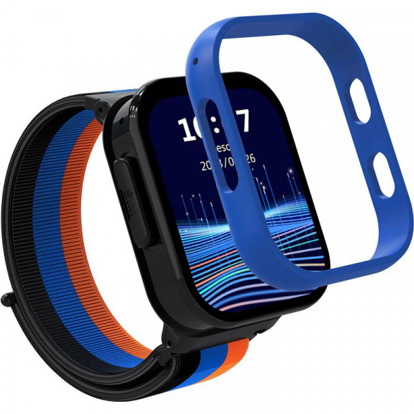 Фото - Дитячий годинник Gelius GP-PK008 (Rainbow) GPS/4G Black