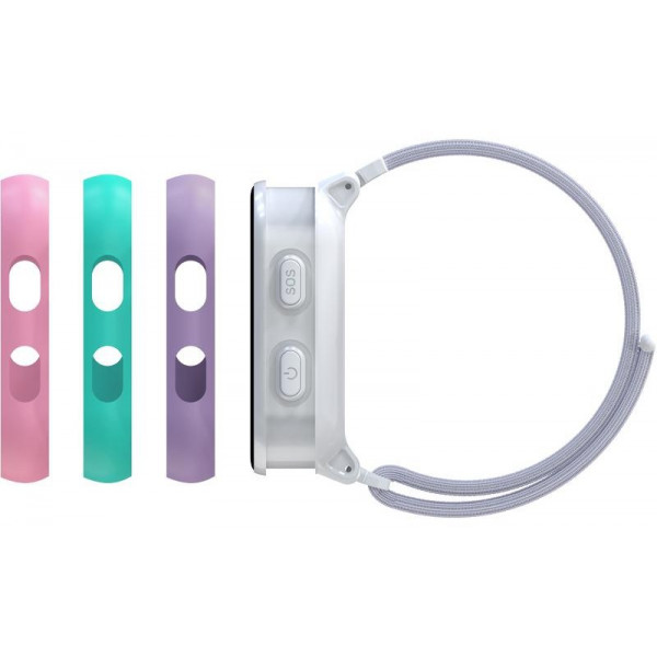 Фото - Уцінка - Дитячий годинник Gelius GP-PK008 (Rainbow) GPS/4G White