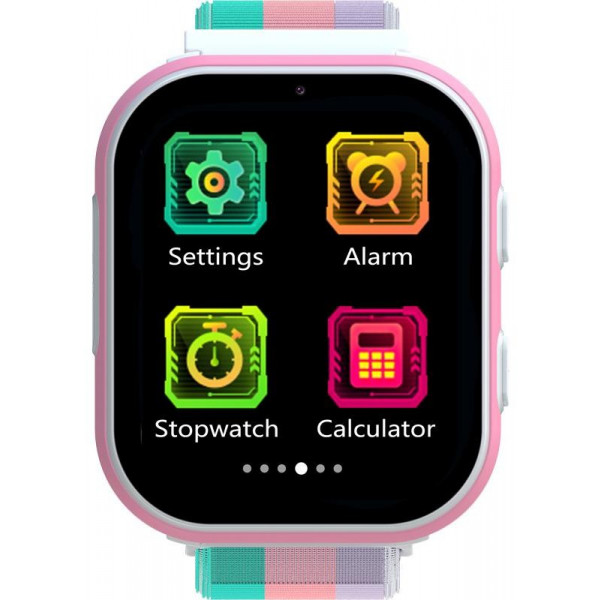 Фото - Уцінка - Дитячий годинник Gelius GP-PK008 (Rainbow) GPS/4G White