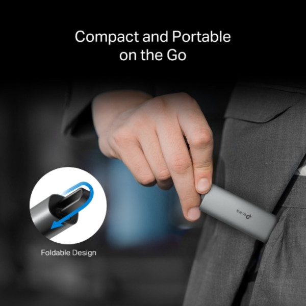 Фото - Перехідник USB-C - Ethernet TP-Link UE302C