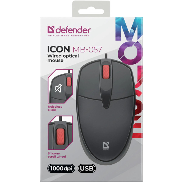 Фото - Миша дротова Defender Icon MB-057 (52057)