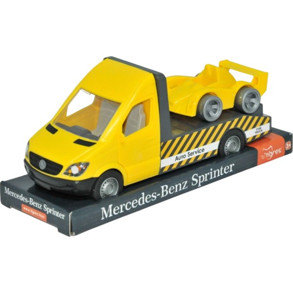 Фото - Коллекционная спецтехника Tigres Mercedes-Benz Sprinter эвакуатор Желтый (39711) Фото - Коллекционная спецтехника Tigres Mercedes-Benz Sprinter эвакуатор Желтый (39711)