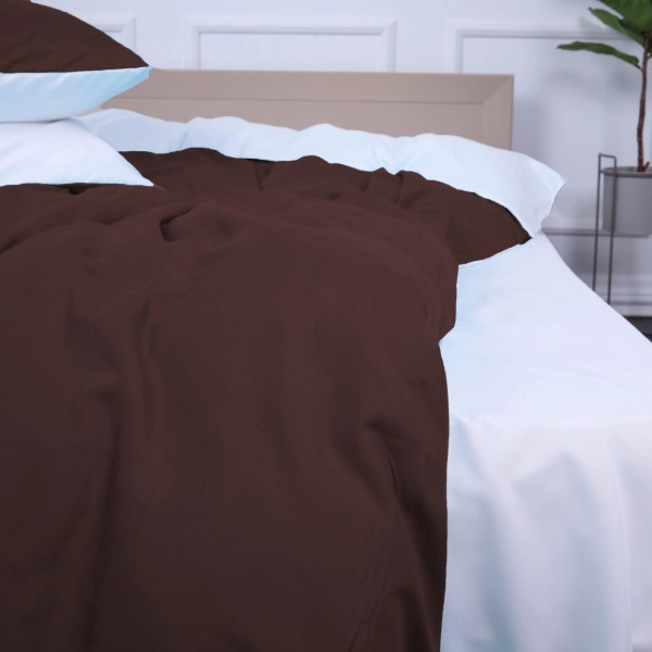 Фото - Комплект постельного белья MirSon Oliana (18-0000 + 19-1230) Mikrosatin Premium 175х210 см (2200007246502)
