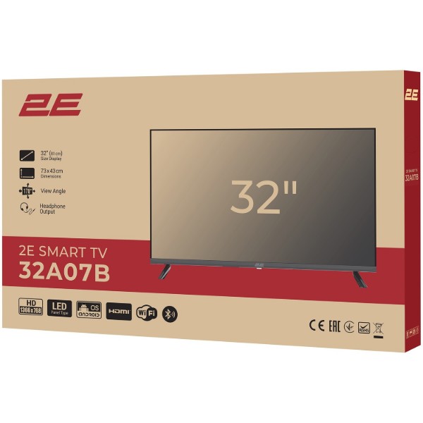 Фото - Телевизор 2E 2E-32A07B
