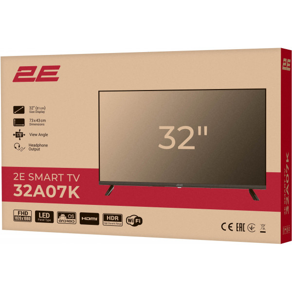 Фото - Телевизор 2E 32A07K
