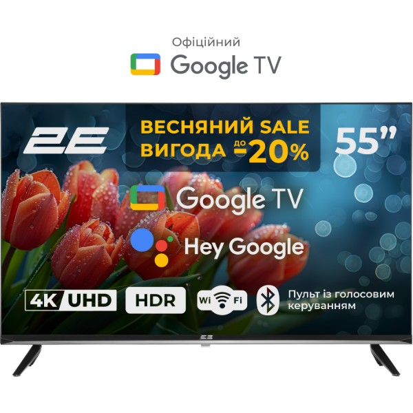 Фото - Телевізор 2E 55A07K Фото - Телевізор 2E 55A07K