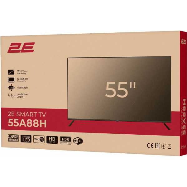 Фото - Телевизор 2E 55A88H