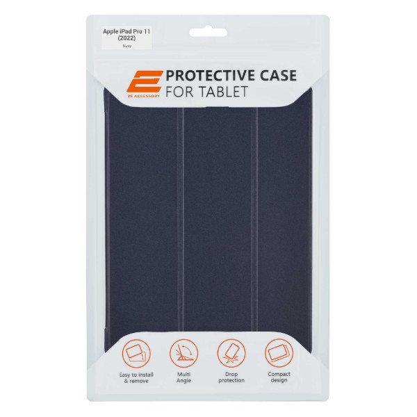 Фото - Чехол для планшета 2E Basic for Apple iPad Pro 11 2022 Flex Navy (2E-IPAD-PRO11-IKFX-NV)
