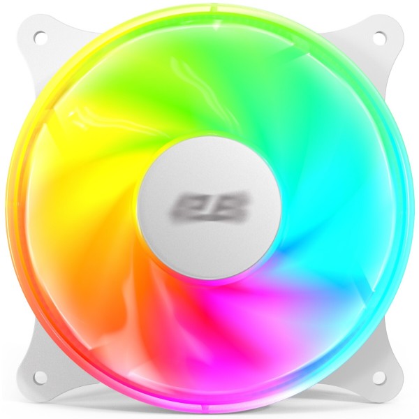 Фото - Корпусний вентилятор 2E GAMING Air Cool (2E-ACF120VW-ARGB) White