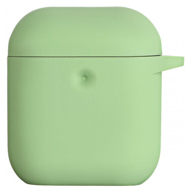 Фото - Чохол для навушників 2E for Apple AirPods Pure Color Silicone 3.0mm Light Green (2E-AIR-PODS-IBPCS-3-LGR)