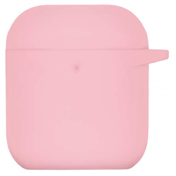 Фото - Чохол для навушників 2E for Apple AirPods Pure Color Silicone 3.0mm Light Pink (2E-AIR-PODS-IBPCS-3-LPK)
