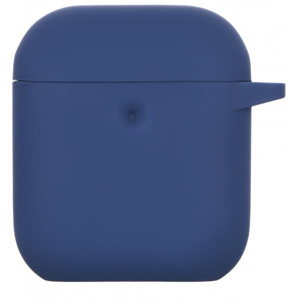 Фото - Чохол для навушників 2E for Apple AirPods Pure Color Silicone 3.0mm Navy (2E-AIR-PODS-IBPCS-3-NV)
