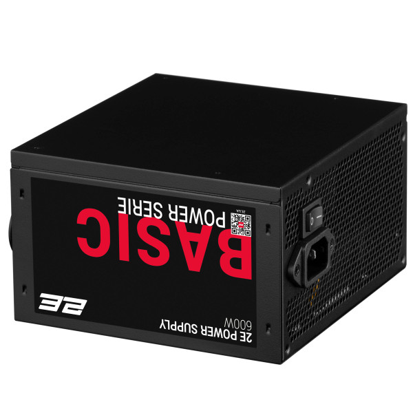 Фото - Блок питания для ПК 2E Basic Power 600W (2E-BP600-120APFC)