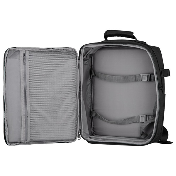 Фото - Рюкзак для ноутбуку 2E Trek Cabin size EXP, 17/23л Black (2E-BPET-CABIN-BK)