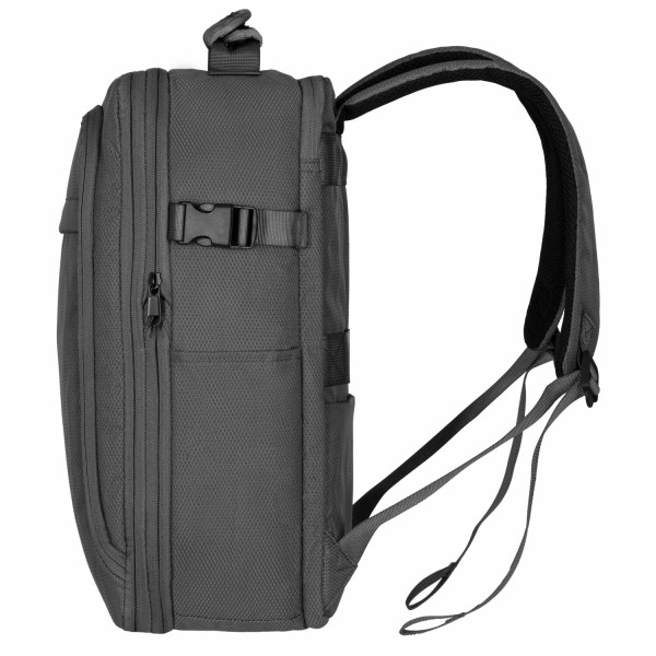 Фото - Рюкзак для ноутбуку 2E Trek Cabin size EXP, 17/23л Gray (2E-BPET-CABIN-GR)