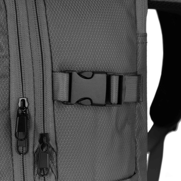 Фото - Рюкзак для ноутбуку 2E Trek Cabin size EXP, 17/23л Gray (2E-BPET-CABIN-GR)
