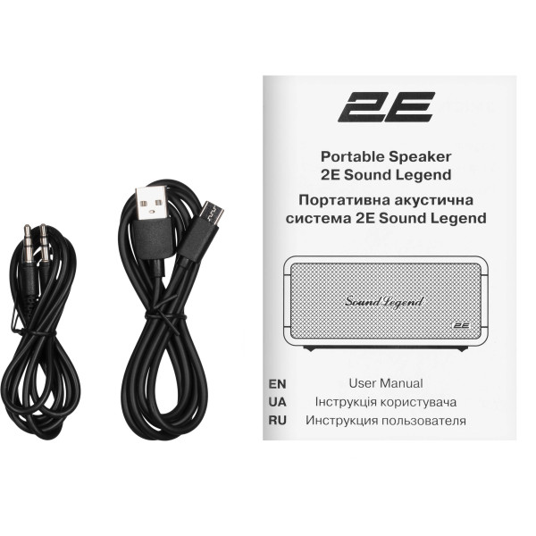 Фото - Портативная акустика 2E SoundLegend Mini (2E-BSSLMWBN) Brown