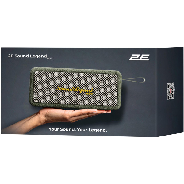 Фото - Портативная акустика 2E SoundLegend Mini (2E-BSSLMWGN) Green
