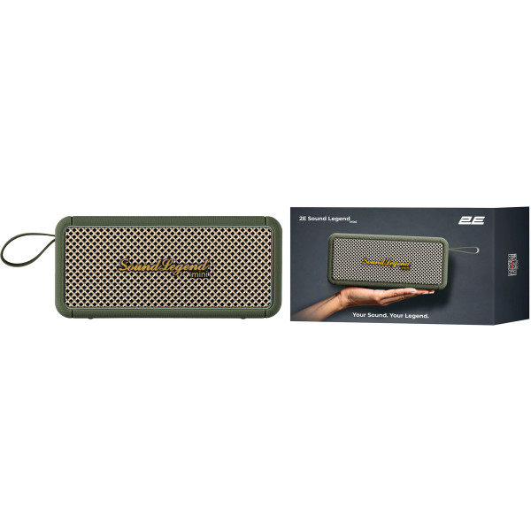 Фото - Портативная акустика 2E SoundLegend Mini (2E-BSSLMWGN) Green