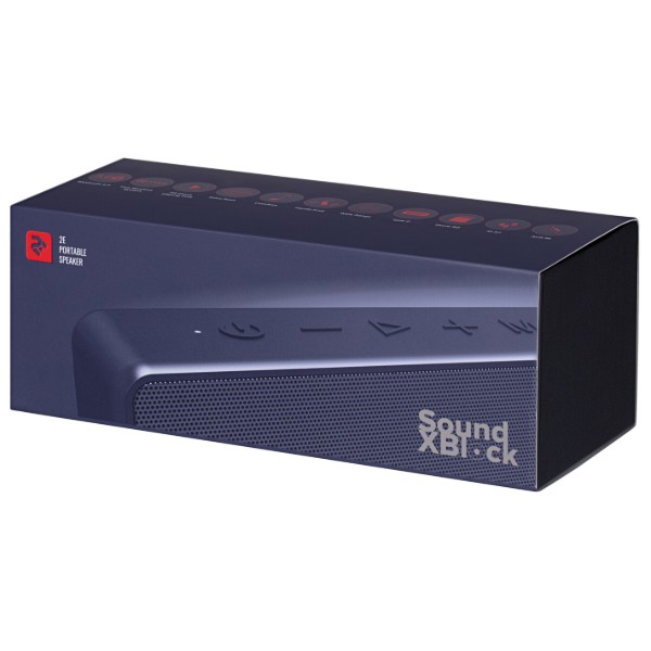 Фото - Портативная акустика 2E SoundXBlock Blue (2E-BSSXBWBL)