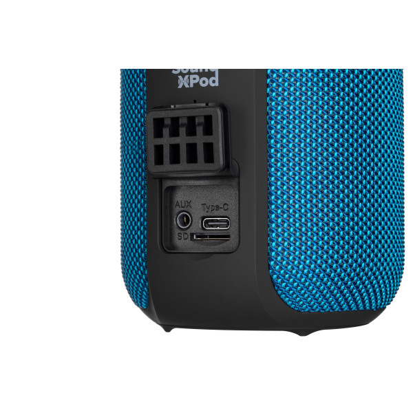 Фото - Портативна акустика 2E SoundXPod TWS MP3 Wireless Waterproof Blue (2E-BSSXPWBL)