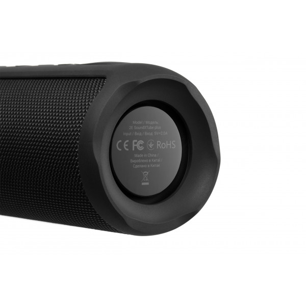 Фото - Портативна акустика 2E SoundXTube Plus TWS MP3 Wireless Waterproof Black (2E-BSSXTPWBK)