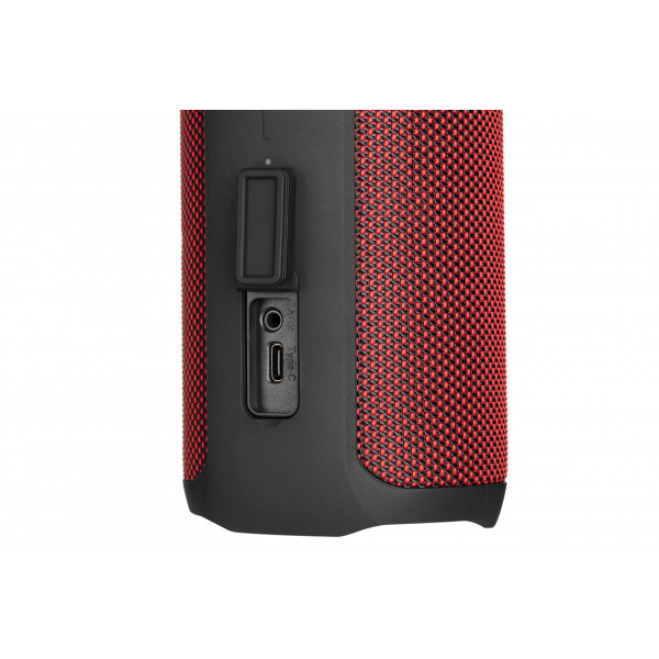 Фото - Портативна акустика 2E SoundXTube Plus TWS MP3 Wireless Waterproof Red (2E-BSSXTPWRD)
