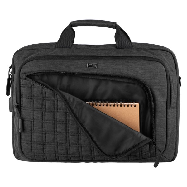 Фото - Сумка для ноутбуку 2E 2E-CBN9198BK CrossSquares 16'' Black