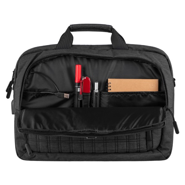 Фото - Сумка для ноутбуку 2E 2E-CBN9198BK CrossSquares 16'' Black