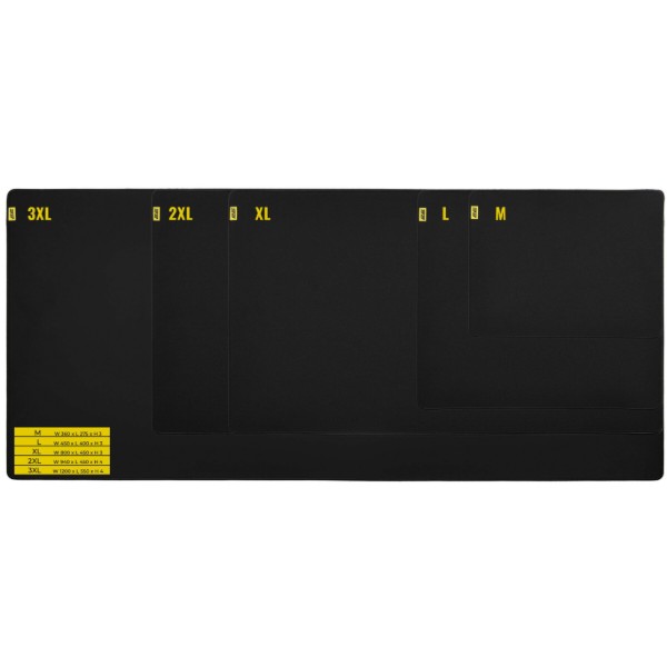Фото - Коврик для мыши игровой 2E Gaming Pro Control L Black (2E-CONTROL-L-BK-PRO)