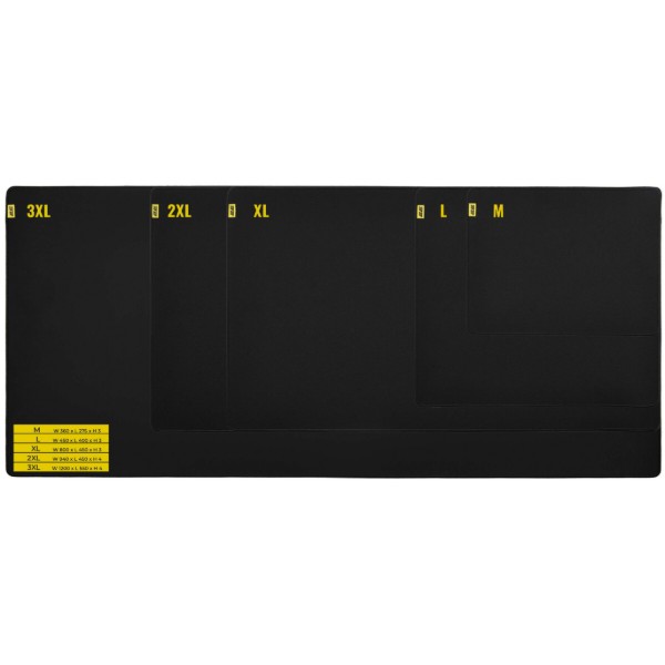 Фото - Килимок для миші ігровий 2E Gaming Pro Control M Black (2E-CONTROL-M-BK-PRO)