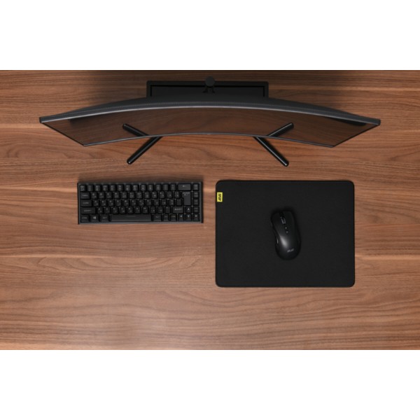 Фото - Килимок для миші ігровий 2E Gaming Pro Control M Black (2E-CONTROL-M-BK-PRO)