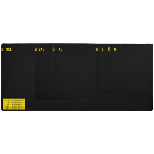 Фото - Килимок для миші ігровий 2E Gaming Pro Control XL Black (2E-CONTROL-XL-BK-PRO)