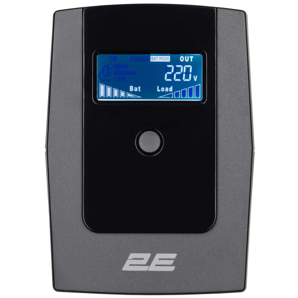 Фото - Источник бесперебойного питания 2E  850VA/480W (2E-DD850)