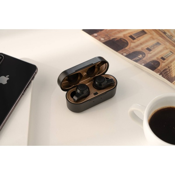 Фото - Наушники вкладыши беспроводные TWS 2E Novem Pro True Wireless Waterproof Mic Black (2E-EBTWNPBK)