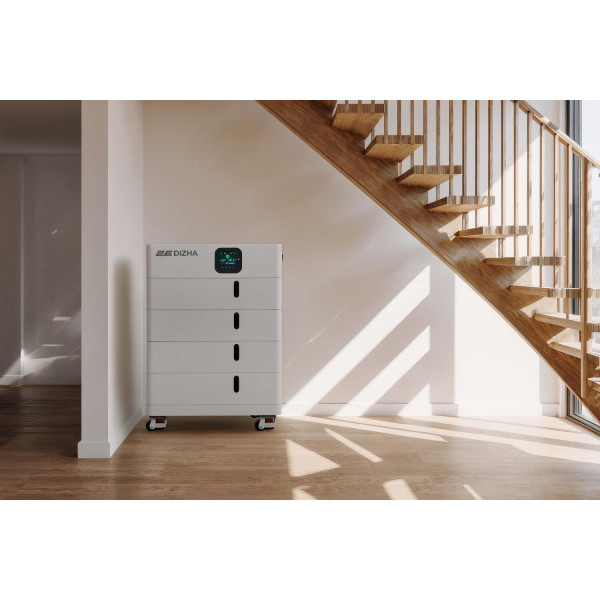 Фото - Система зберігання енергії 2E PowerStation Dizha 10000 Вт 10.24 кВт/год, MPPT 11 кВт WiFi (2E-ESS-PSD10-10)