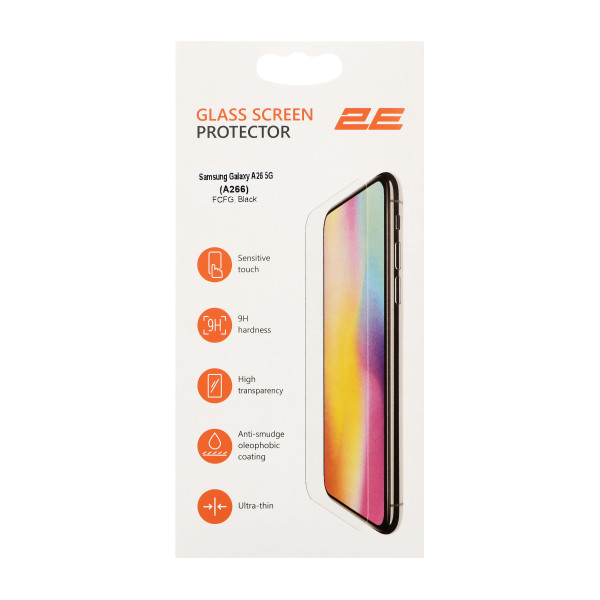 Фото - Захисне скло для смартфону 2E for Samsung Galaxy A26 5G (A266) (2E-G-A26-SMFCFG-BB)