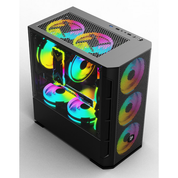 Фото - Корпус 2E Gaming Calleo GB700 Black без БП