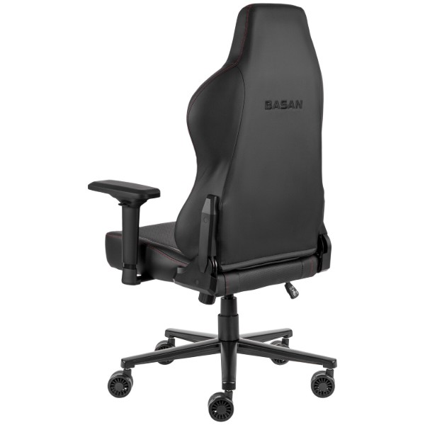 Фото - Кресло для геймеров 2E Basan Black/Red (2E-GC-BAS-BKRD)