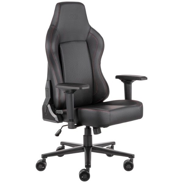 Фото - Кресло для геймеров 2E Basan Black/Red (2E-GC-BAS-BKRD)